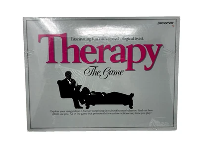 Vintage Therapy The Game Pressman Board Game Original 1986 New Sealed - Image 1 of 4