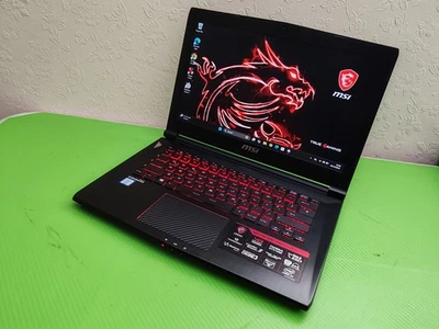 i7 Msi Gaming Laptop 16GB DDR4 1TB Storage SSD And HDD - Image 1 of 4