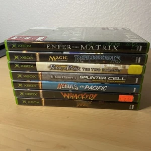Microsoft Original Xbox Games Lot Of 7 Games Shooting Action CIB whacked! Doom 3 - Picture 1 of 5