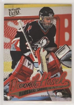 1996-97 Fleer Ultra Gold Medallion Dominik Hasek #G-16 HOF - Image 1 of 2