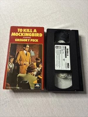 MCA To Kill a Mockingbird 1996 VHS **Buy 2 Get 1 Free** Gregory Peck - Image 1 of 4