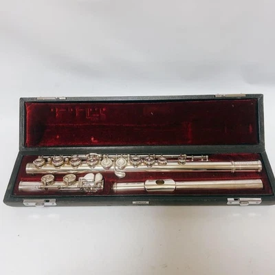 YAMAHA YFL-511 Old Flute 90S CY Head Pipe W/ E-mechanism Case Used - Image 1 of 4