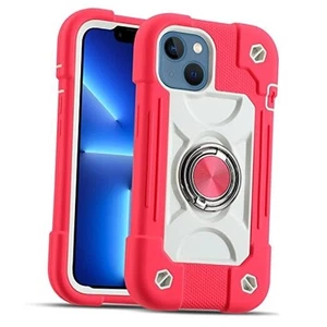 Compatible with iPhone 14 Case/iPhone 13 Case 6.1 Inch with Built-in Ring - Picture 1 of 7