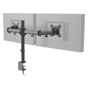 Dual Monitor Schwenkarm Tisch Halterung 2-fach LCD Ständer VM-MF2 13 - 27 Zoll - Afbeelding 1 van 4