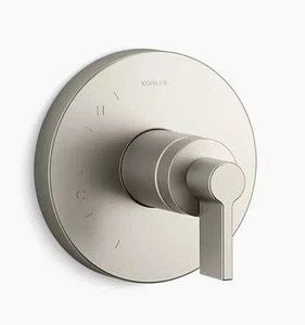 Ajuste de válvula Kohler Components TS78015-4-BN con mango de palanca en níquel cepillado - Imagen 1 de 1