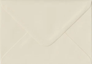 Vanilla Cream Heavyweight 133mm x 184mm Gummed 130gsm (5"x7") Envelopes - Picture 1 of 1