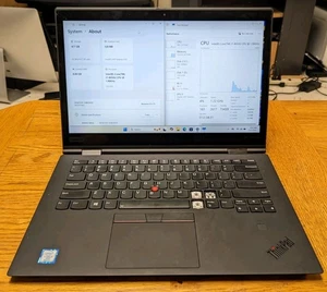 Lenovo ThinkPad X1 Yoga 3rd Gen - Core i7-8650U - 8GB RAM - 500GB NVMe (MIS KEY) - Afbeelding 1 van 5