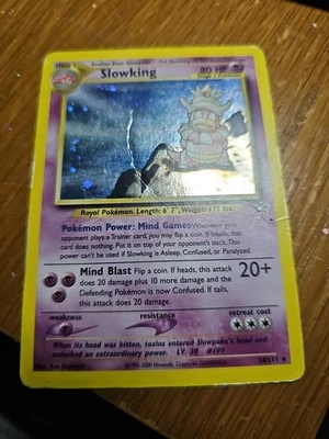 Pokemon Neo Genesis Slowking Holo Card 2000 #14/111 - Image 1 of 2