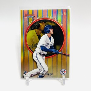 2019 Bowman’s Best Cavan Biggio Franchise Favorites RC Rookie Gold #’d 26/50