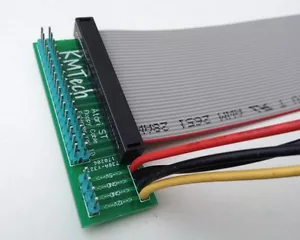 Retro Atari ST Floppy Cavo Alimentazione/Dati Prolunga 29cm per Montaggio Unità Gotek - Foto 1 di 3