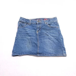 Arizona Casual Medium Wash Denim Skirt Girls Size 16 Blue - Picture 1 of 8