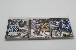 Lot 3 Set PS3 Gundam Musou 1&2&3 Sony Playstation3 NTSC-J Japan Import - Picture 1 of 5
