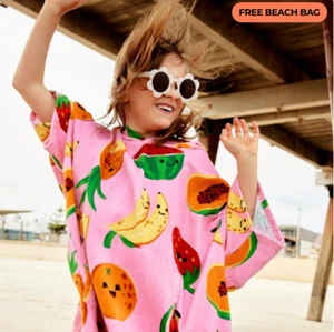 Fruit Faces Kids Beach Oodie - Picture 1 of 6