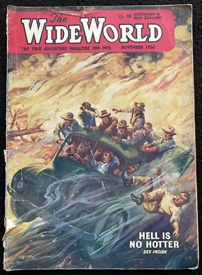 THE WIDE WORLD - November 1960, True Adventure Magazine For Men, Stories/Ads, UK - Image 1 of 4