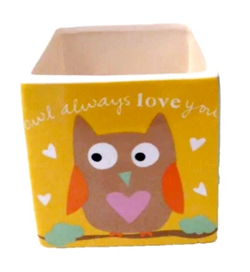 Sandra Magsamen Flower Ceramic Cube Animals Kids Quotes Owl Cow Giraffe Bird - Picture 1 of 7