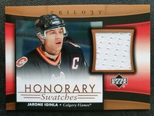 2005-06 UD Trilogy Honorary Swatches HS-JI Jarome Iginla