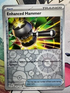 Enhanced Hammer Reverse Holo English Pokemon BKR602 - Picture 1 of 1