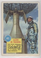 1963 Topps Popsicle Space Cards John Glenn Glenn In Training #41 0s4