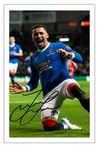 Autógrafo Firmado JAMES TAVERNIER 6x4 FOTO Ventilador Firma Regalo Estampado GUARDABOSQUES - Imagen 1 de 1