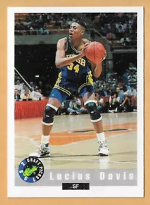 LUCIUS DAVIS UCSB #36 SELECCIONES CLÁSICAS DE DRAFT 1992-93 - Imagen 1 de 2