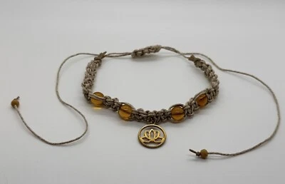 Collar gargantilla colgante de loto dorado con cuentas de piedra ámbar natural chakra Buda Foto 1 de 3