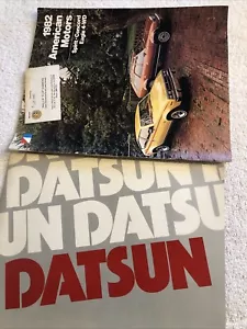 2 Vintage American Motors & Datsun Pamphlets - Picture 1 of 11