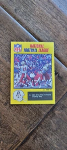 1988 MONTY GUM NFL STICKER CARD ENGLAND UK STEVE GROGAN PATRIOTS KANSAS STATE 43 - Picture 1 of 1