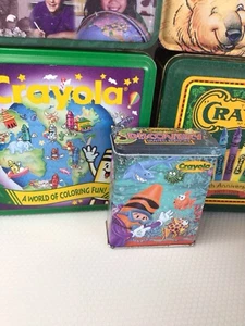 Crayola lotto latta da collezione edizione limitata alcuni pastelli vintage mai usati - Foto 1 di 10