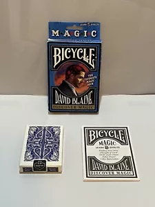 Bicycle David Blaine - Discover Magic Deck - One Brand New Deck of Magic Cards - Bild 1 von 8
