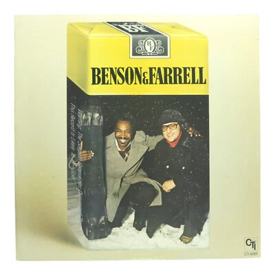 Benson & Farrell LP CTI 6069 VG+ 1979 Jazz Funk Original Inner Gatefold Cover - Image 1 of 4
