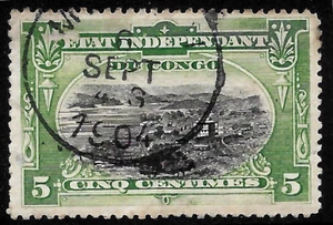 Belgian Congo SC#15  Free State stamps of 1894 USED 1904 VF Port Matadi - Picture 1 of 1