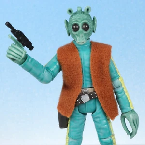 Star Wars Saga Modellino Completo Collezione Vintage GREEDO 3,75" Hasbro - Foto 1 di 4