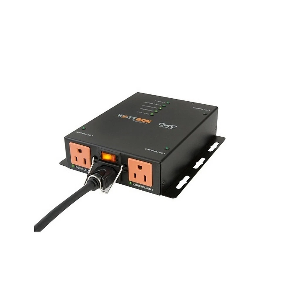 WattBox WT-WB300IP3 300 Series 3-Outlet IP Power Conditioner - Image 1 of 1
