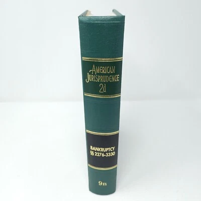 American Jurisprudence 2d State and Federal Vol 9B BANKRUPTCY W Supplements 1991 - Image 1 of 4
