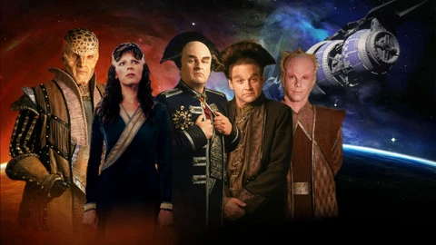 Babylon 5 Scene 13" x 19" Action Figure Backdrop Photo Poster Cover