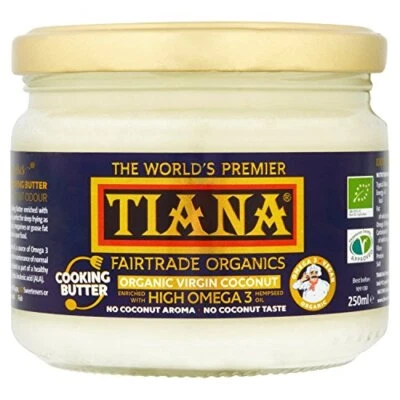 TIANA Virgin Coconut Omega-3 Cooking Butter for Odourless Plant-based Keto Diet - Image 1 of 4