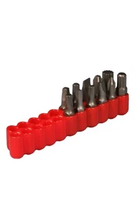 Ullman 21 Stück 1/4 Zoll Vinyl Bit Halter Organizer Etui HERGESTELLT IN USA BH-2 - Bild 1 von 1