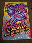 red rocks poster sessanta signed foil  w/ APC pick and setlist 4/25/24 24x36"