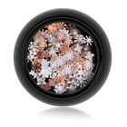 Christmas Art Glitters Snowflakes Manicure Tips Gel Polish Accessories