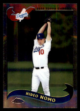 2002 Topps Traded & Rookies Hideo Nomo  Chrome  #T76 Los Angeles Dodgers