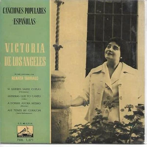 VICTORIA DE LOS ANGELES & RENATA TARRAGO EP Spain 1960 Canciones populares  - Picture 1 of 1