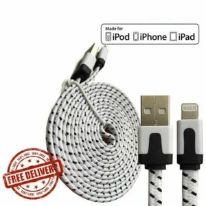 Long 3M Câble USB pour IPHONE 13 14 Plus XR 11 Pro Chargeur Fort Rallonge - Photo 1 sur 1