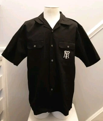 Camisa Original Scarface Para Hombre L Negra Tony Montana Universal Studios De Colección Años 90 Foto 1 de 4