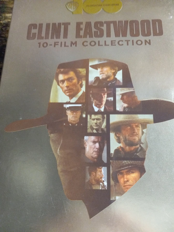 Clint Eastwood 50th Anniversary 10-Film Collection (WB 100th Anniversary Line... - Image 1 of 1