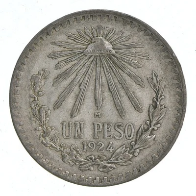1924 Mexico 1 Peso *250 - Image 1 of 3