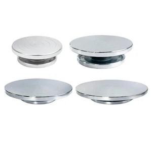 6/8/10/12in Turntable Sculpting Wheel Double-Sided Pottery Turnable Wheel - Picture 1 of 12