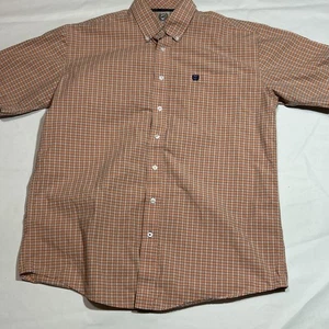 Camisa de vestir Cinch para hombre grande a cuadros rancho vaquero rodeo occidental - Imagen 1 de 7