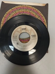 Styx Babe & I'm OK A&M Paper Sleeve 45 rpm Vinyl 1978 & 1979 VG G+ 7" Vinyl - Picture 1 of 11