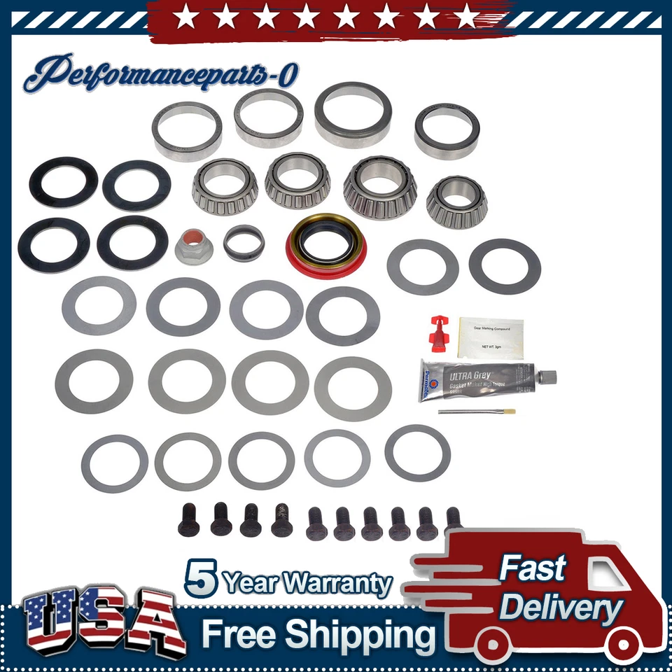 Differential Rebuild Kit Rear for Ford Ranger 1991-94 1996-97 2003-2011 2.3L L4 - Image 1 of 1