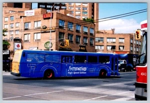 TTC New Flyer Bus #6442, 'Sympatico' Wrap Toronto, Fujifilm 4x6 Print - Picture 1 of 2